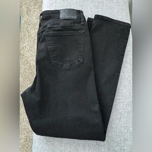 Express Men's Slim Fit Jeans in Deep Black